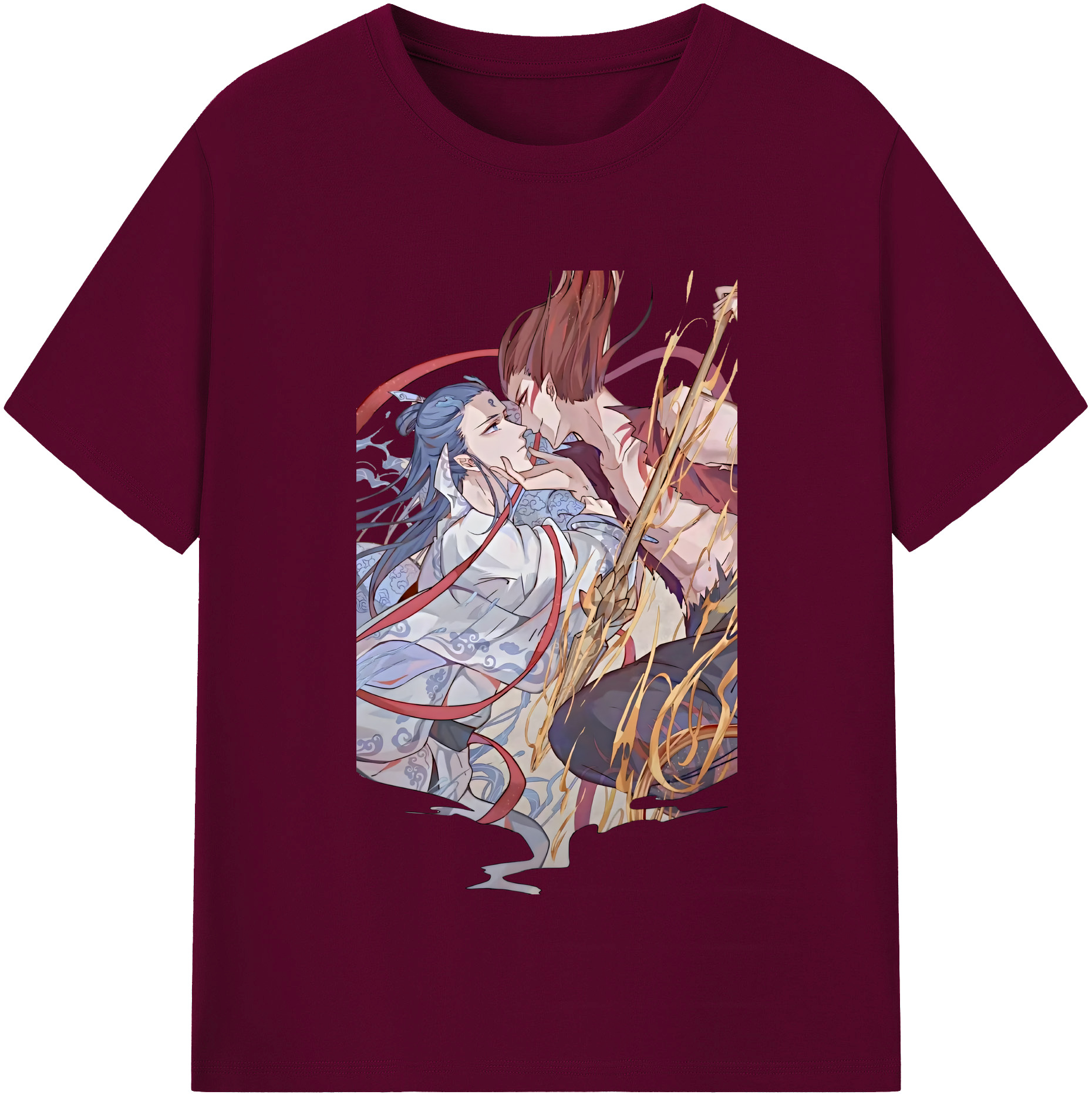 （画像用） Ne Zha 2 ナタ 魔童の大暴れ レディースカジュアルプリントTシャツ（綿100％）